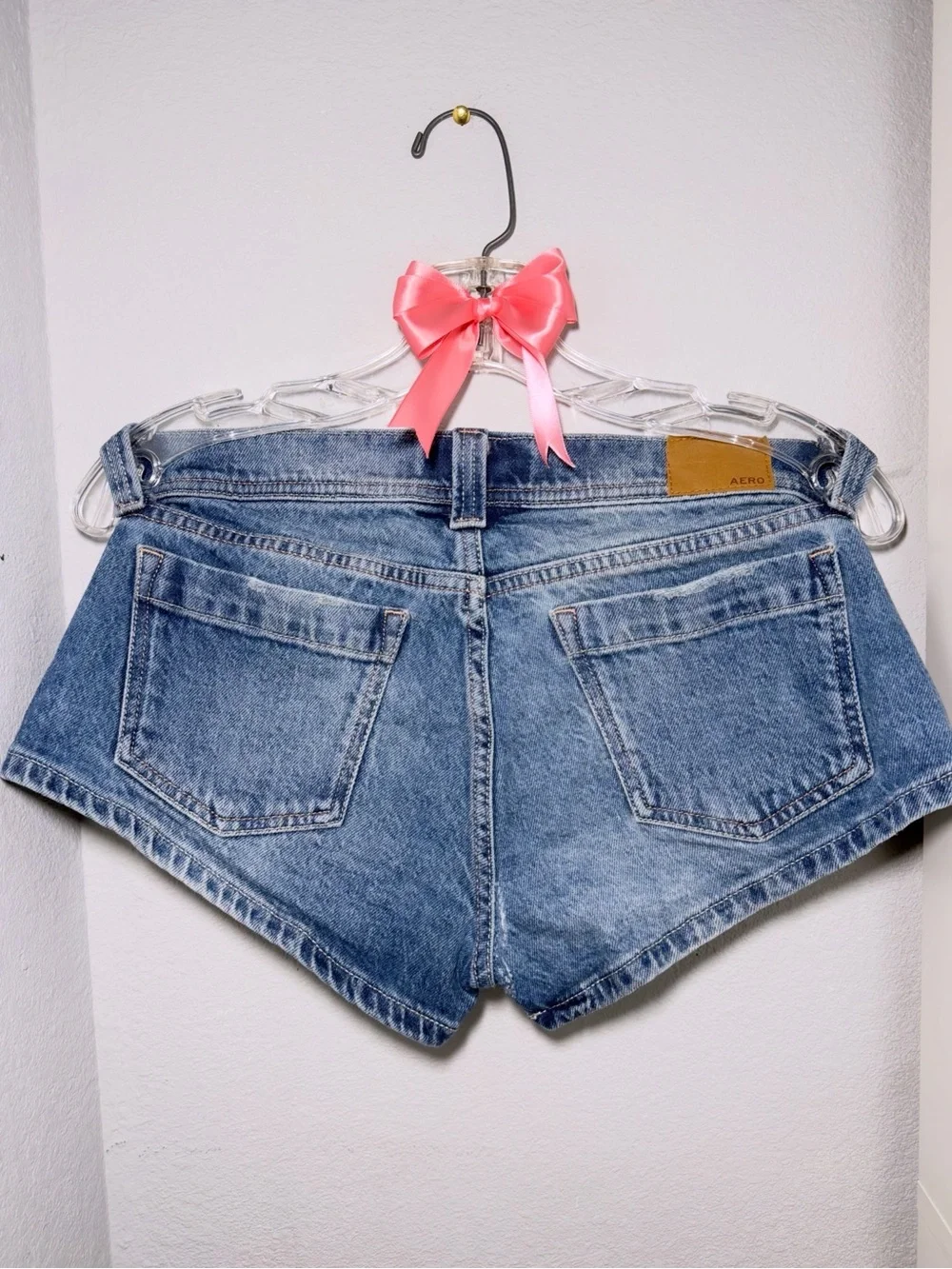 ! Aeropostale Denim Micro Shorts !
